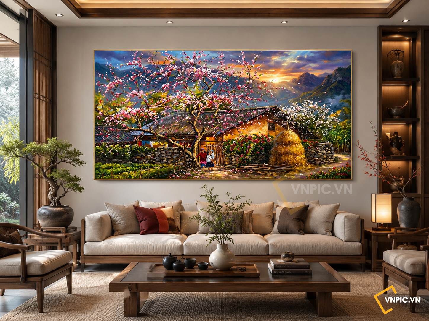 Tranh Tráng Gương