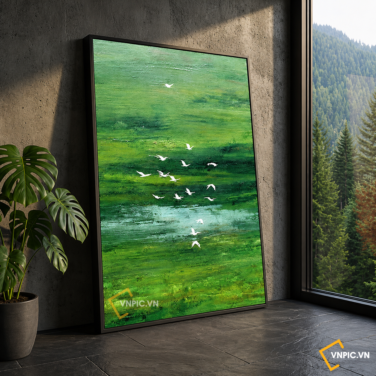 BTS Tranh Trừu Tượng - VNPIC05