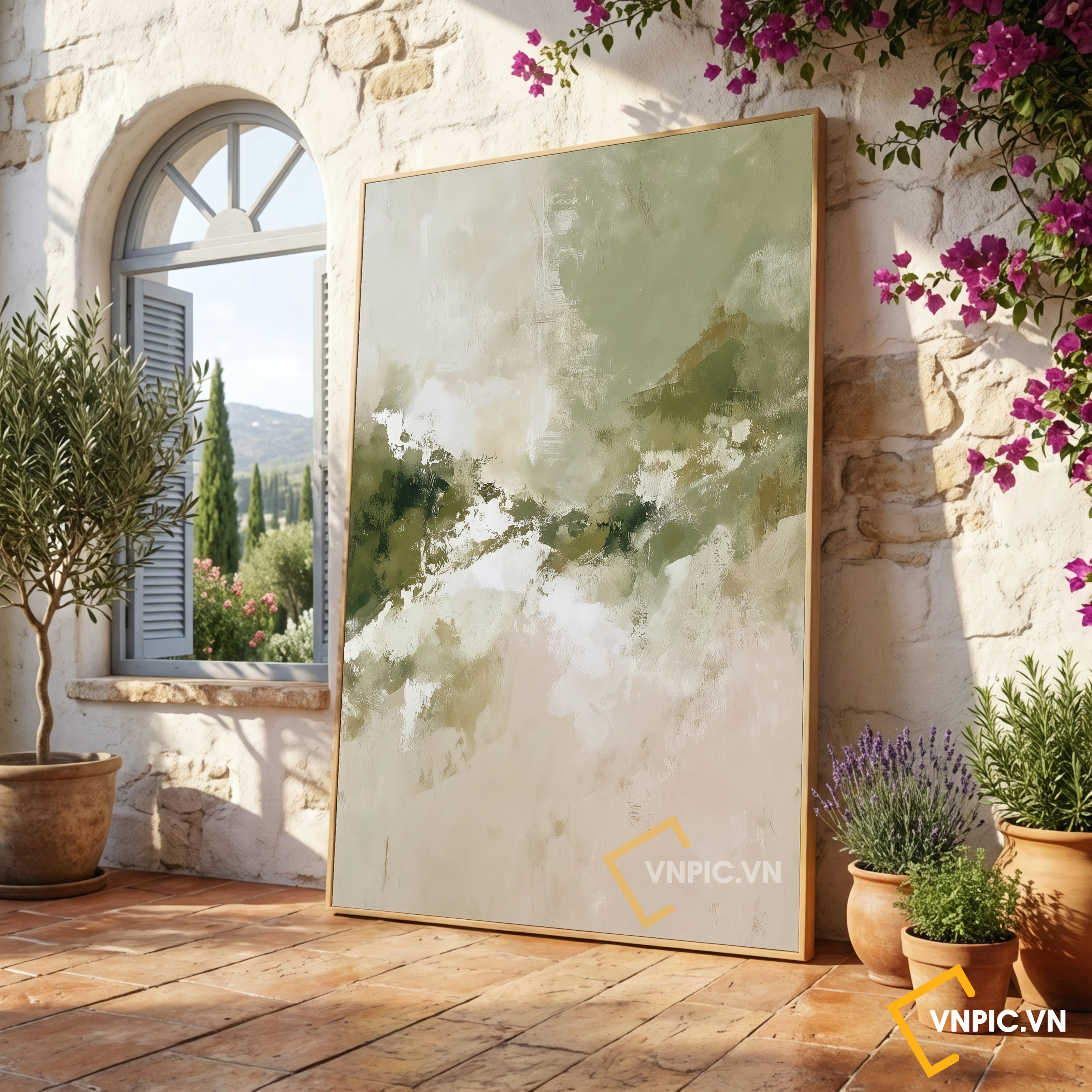 BTS Tranh Trừu Tượng - VNPIC23